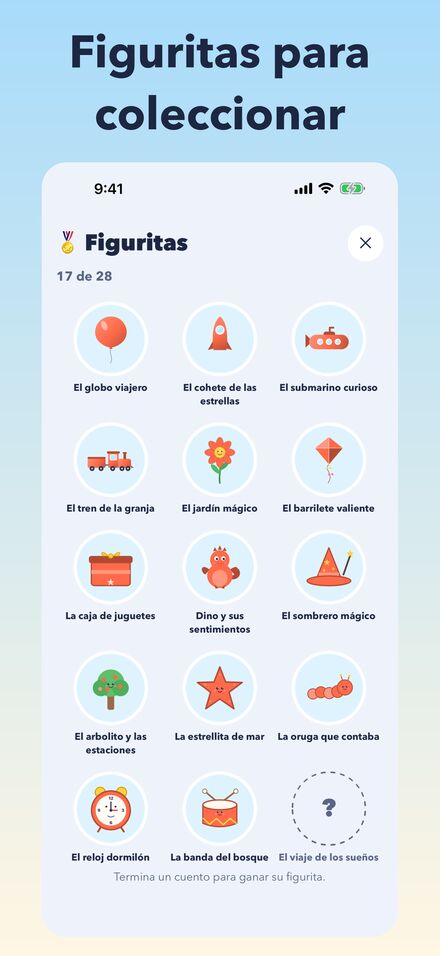 Stickers para coleccionar